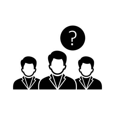 Kolayca düzenleyebilen ya da düzenleyebilen Sorgucu Vektör Simgesi