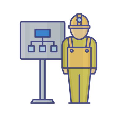 Kolayca düzenleyebilen veya düzenleyebilen Vektör Simgesi Sunum Grafikleri
