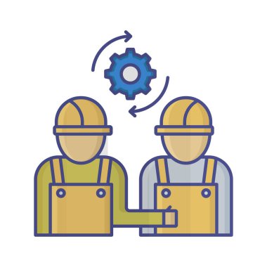 Kolayca düzenleyebilen veya düzenleyebilen Çalışma Vektörü Simgesi