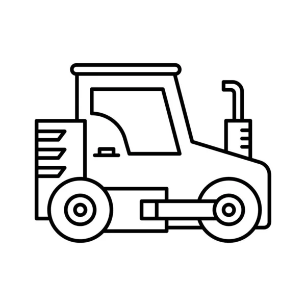 可方便地修改或编辑的混凝土车辆矢量图标 — 图库矢量图片