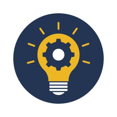 Kolayca değiştirebilen ya da düzenleyebilen yaratıcı fikir vektörü simgesi