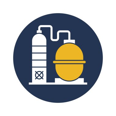 Kolayca değiştirebilen veya düzenleyebilen Kazan Fabrikası Vektör Simgesi