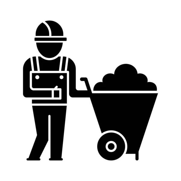 Industry Cart Vector Icon Which Can Easily Modify Edit — Stock Vector