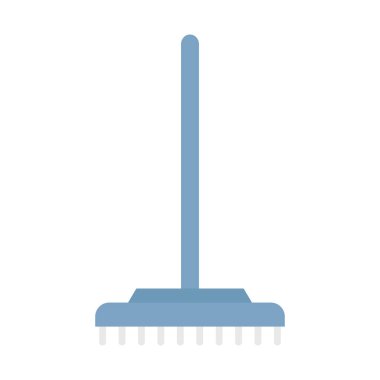 Kolayca değiştirebilen ya da düzenleyebilen Süpürge Vektör Simgesi