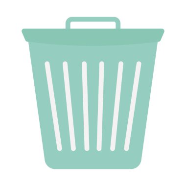 Kolayca düzenleyebilen veya düzenleyebilen çöp kutusu vektör simgesi doldur