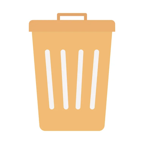Dustbin Fill Vector Icon Which Can Easily Modify Edit — Stock Photo, Image
