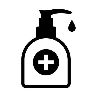 El yıkama vektör simgesi Kolayca düzenleyebilen veya düzenleyebilen