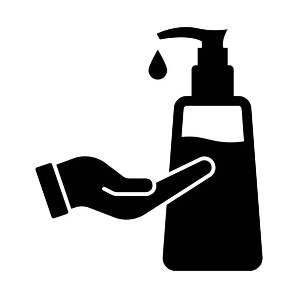 Hand Wash Fill Vector Icon Which Can Easily Modify Edit — Stock Photo, Image