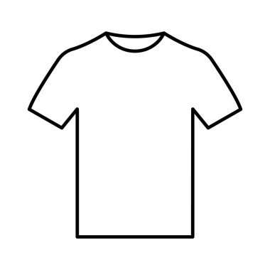  Kolayca değiştirebilen ya da düzenleyebilen giysi vektör simgesi