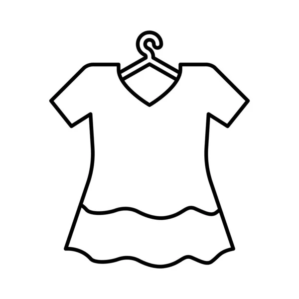 Blouse Vul Vector Pictogram Dat Gemakkelijk Kan Wijzigen Bewerken — Stockfoto