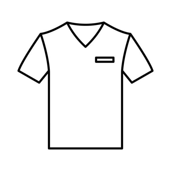 Koszula Wypełnij Ikonę Wektora Który Może Łatwo Modyfikować Lub Edytować — Zdjęcie stockowe
