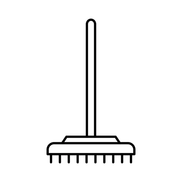 Broom Fill Icono Vector Que Puede Modificar Editar Fácilmente —  Fotos de Stock