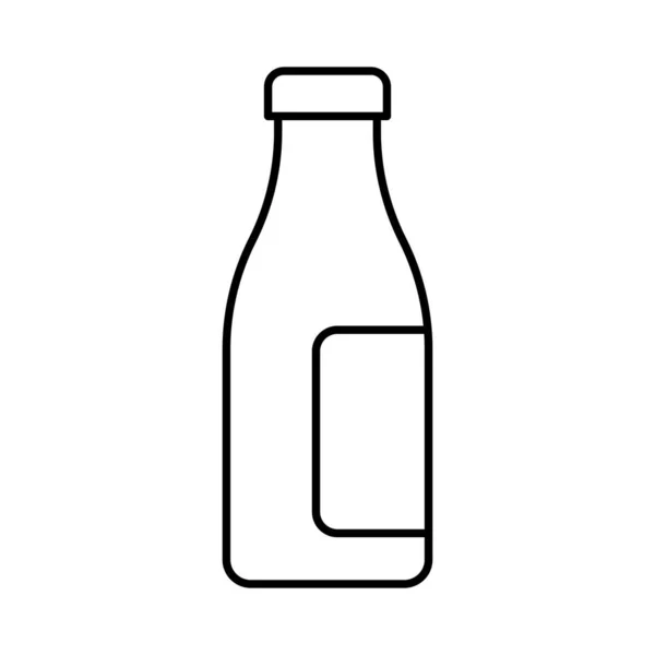 Icono Vector Relleno Botella Que Puede Modificar Editar Fácilmente — Foto de Stock