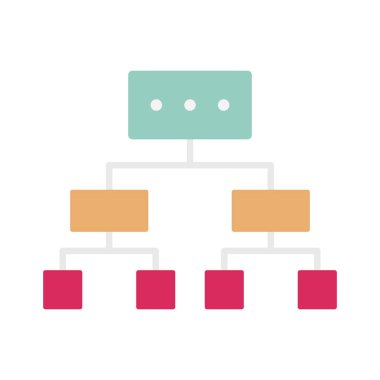Kolayca düzenleyebilen ya da düzenleyebilen yarı diyagram vektör simgesi