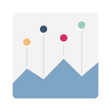 Kolayca değiştirebilen ya da düzenleyebilen yarı simge vektörü raporla