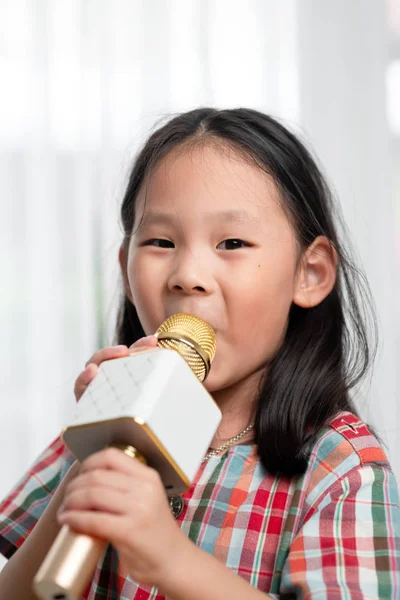 Bambini Asiatici Felici Che Giocano Insieme Chef Casa Concetto Stile — Foto Stock