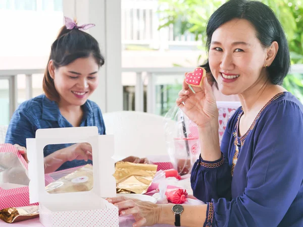 Prachubkirikhan Tailandia Febrero 2019 Mujer Sin Título Que Decora Taller — Foto de Stock