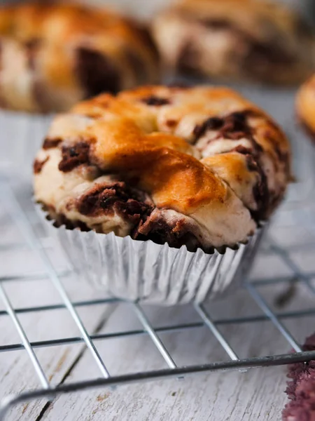 Zelfgemaakte Rode Bonen Brood Tafel — Stockfoto