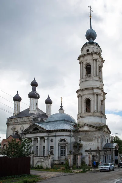 Russische Kerk Gouden Ring Van Rusland Kerk Kaloega Orthodoxe Christen — Stockfoto