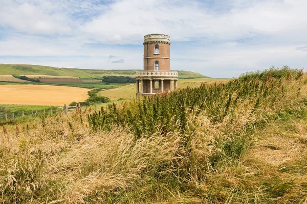 Circular Clavell Tower Fields England Jurassic Coast — Stock Photo, Image