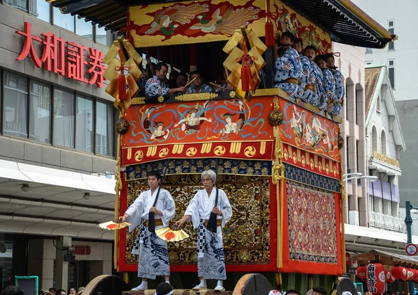 Kyoto Jepang Juli 2016 Acara Tradisional Festival Gion Matsuri Musim — Stok Foto