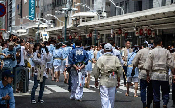 日本京都 2016年7月24日 京都炎热夏日祭园的传统事件 — 图库照片