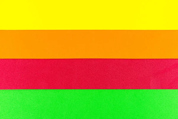 Yellow, orange, red, green, gradient color with texture from real foam sponge paper for background, backdrop or design.