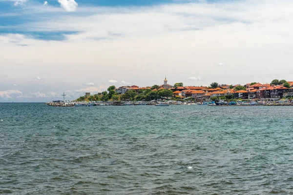 Nessebar Bulgaria Julio 2019 Edificios Históricos Antigua Ciudad Nessebar Bulgaria — Foto de Stock