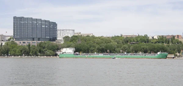 Rostov Don Rusia Mayo 2018 Vista Ciudad Desde Orilla Izquierda — Foto de Stock