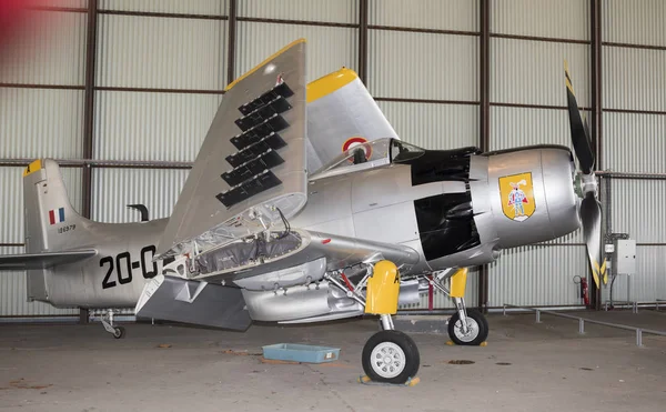 Bourget Paris França Maio 2017 4Na Skyraider 1945 Museu Astronáutica — Fotografia de Stock