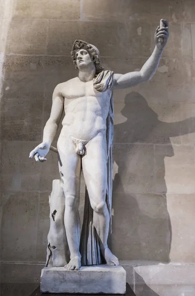 Parijs Frankrijk Mei 2017 Alexander Grote Marmer Louvre — Stockfoto