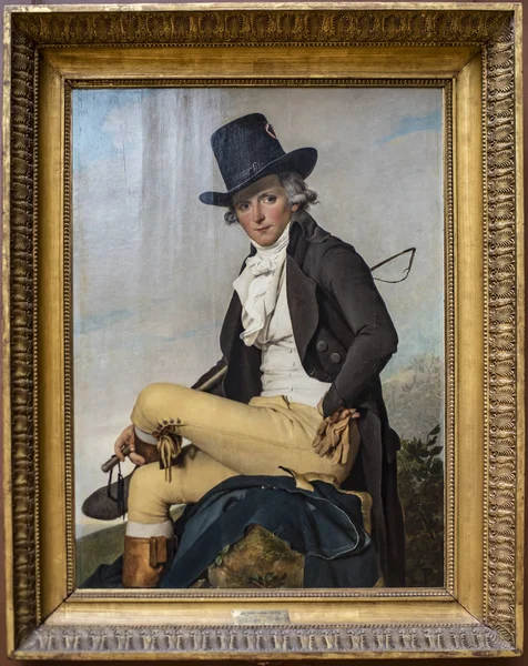 Παρίσι Γαλλία Μαΐου 2017 Louis David Pierre Seriziat 1795 Μουσείο — Φωτογραφία Αρχείου