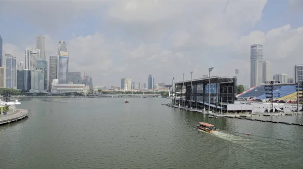 Singapour Singapour Août 2018 Flotteur Marina Bay — Photo