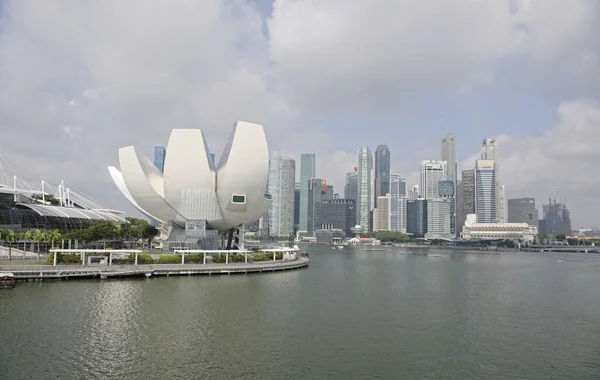 Singapur Singapur Sierpień 2018 Widok Muzeum Artscience — Zdjęcie stockowe