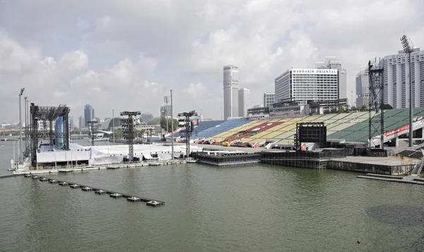 Singapour Singapour Août 2018 Flotteur Marina Bay — Photo