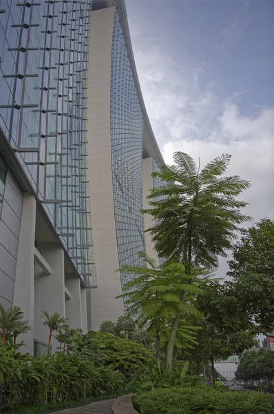 Singapore Singapore August 2018 Surroundings Marina Bay Sands Hotel — Stock Photo, Image