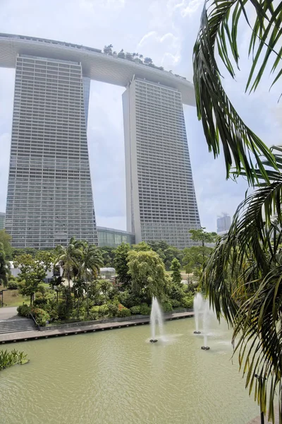 Singapore Singapur Ağustos 2018 Yusufçuk Gölü Görünüm — Stok fotoğraf