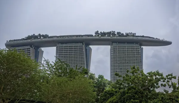 Singapur Singapur Srpna 2018 Zahrady Bay — Stock fotografie