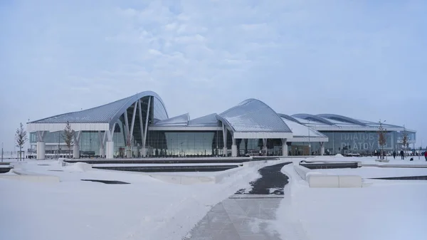 Rostov Don Rusia Enero 2019 Aeropuerto Platov Construido Para Copa — Foto de Stock