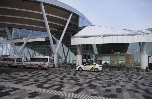 Rostov Don Rússia Janeiro 2019 Aeroporto Platov Construído Para Copa — Fotografia de Stock