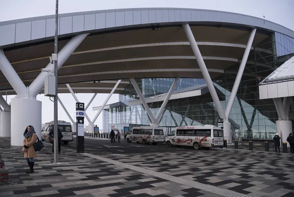 Rostov Don Russland Januar 2019 Flughafen Platov Gebaut Für Die — Stockfoto