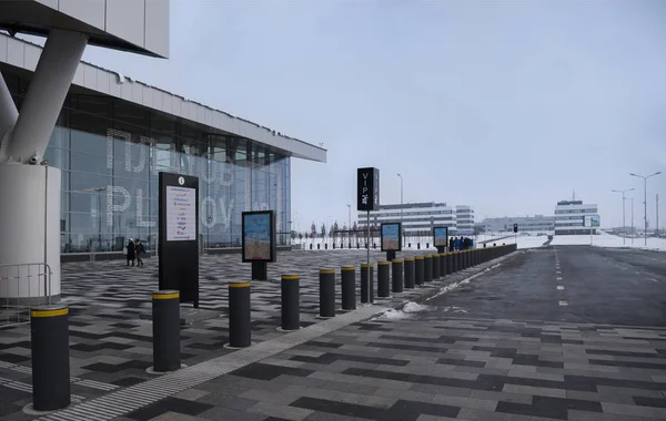 Ροστόφ Don Ρωσική Ομοσπονδία Ιανουάριος 2019 Αεροδρόμιο Platov Χτισμένο Για — Φωτογραφία Αρχείου
