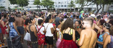   Copacabana doğum Karnaval sırasında festivaller