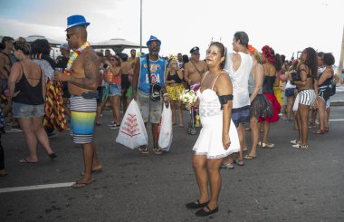   Copacabana doğum Karnaval sırasında festivaller