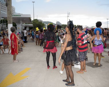  Copacabana doğum Karnaval sırasında festivaller