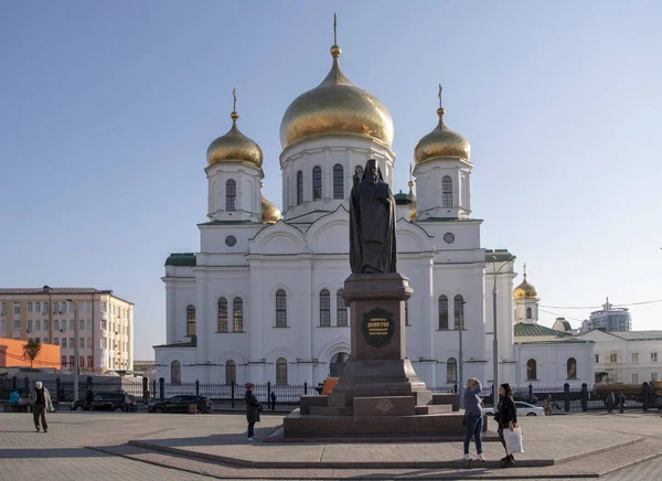 Cattedrale di Rostov della Natività della Beata Vergine. Cittadino — Foto Stock