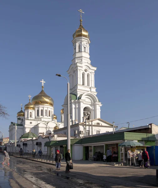 Cattedrale di Rostov della Natività della Beata Vergine. Citizza — Foto Stock