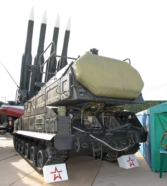 Rostov Don Russia August 2020 Self Propelled Fire Installation Buk — Stock Photo, Image