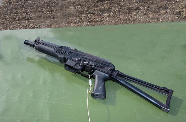 Submachine Gun Vityaz — Stock Photo, Image