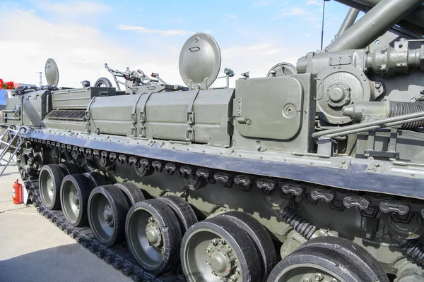 Rostov Don Russia August 2020 203 Self Propelled Gun 2S7 — Stock Photo, Image